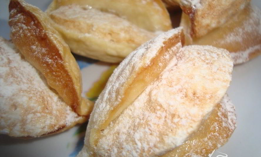 Рецепт воздушних пирожных мидий