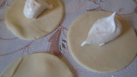 воздушние пирожные мидии