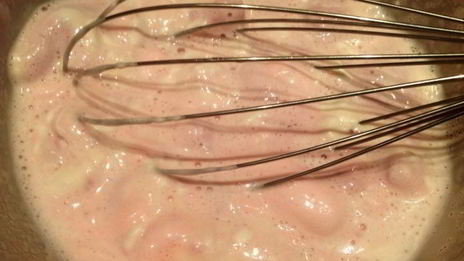 зефирное пирожное с ягодами