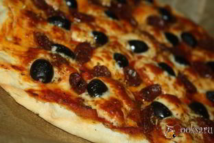 Быстропицца с охотничьими колбасками и сулугуни