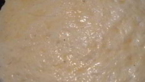 деревенская пицца с творогом