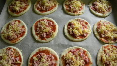 домашние мини-пиццы