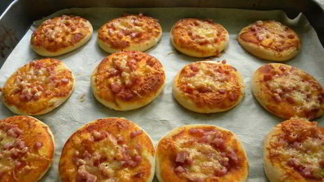 домашние мини-пиццы