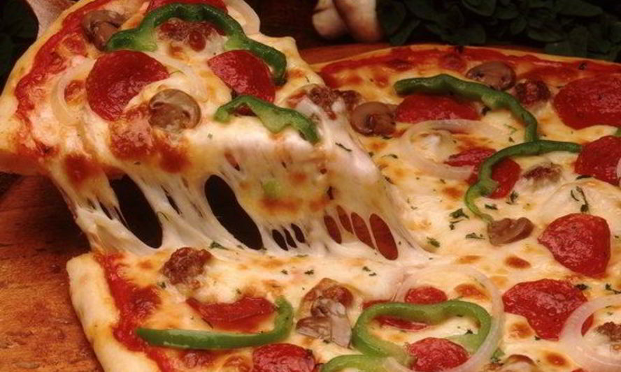 Рецепт домашней пиццы на белом соусе