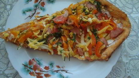 домашняя пицца