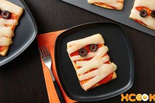 Мини-пицца из слоеного теста