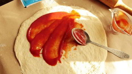 морская пицца