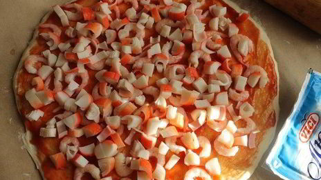 морская пицца