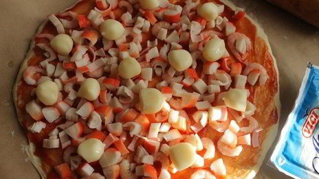 морская пицца