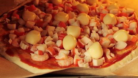 морская пицца