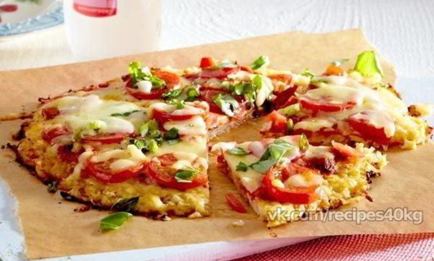 Рецепт нежнейшей пиццы без муки