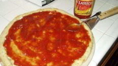 овощная пицца с сыром моцарелла