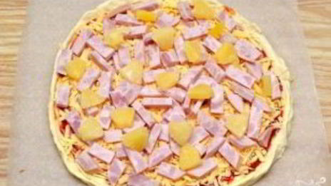 пицца гавайская