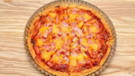 пицца гавайская