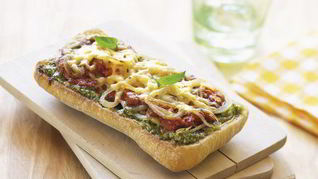 Пицца из батона