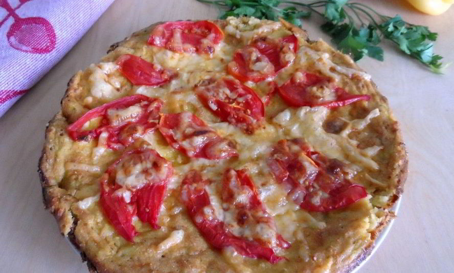 Рецепт пиццы из кабачка