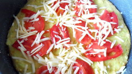 пицца из кабачка