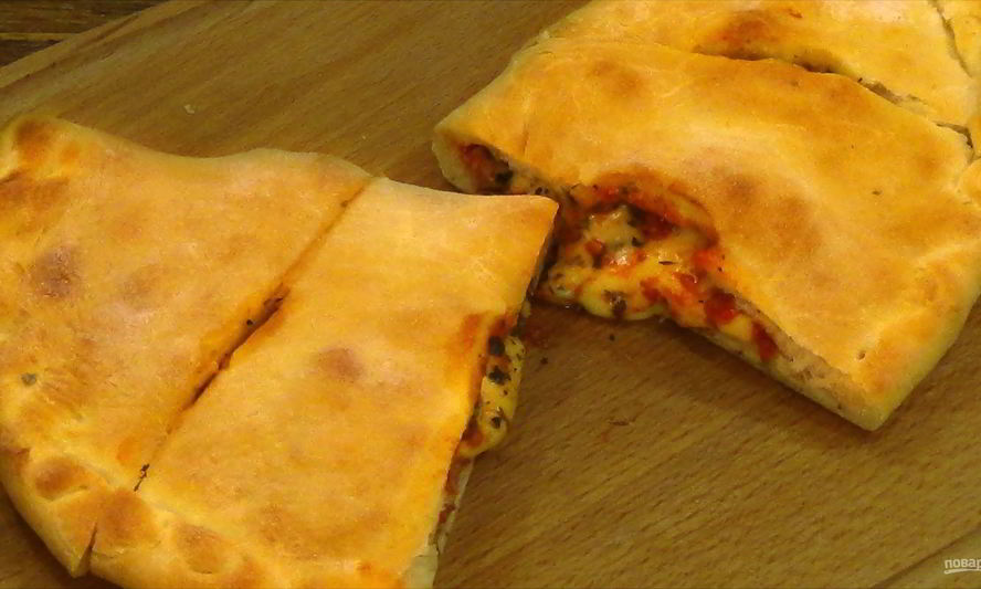 Рецепт пиццы кальцоне
