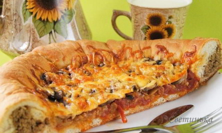 Рецепт пиццы колечко, колечко, кольцо