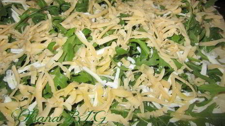 пицца красное и белое