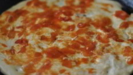 пицца минутка на сковороде