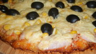 Пицца на картофельной основе