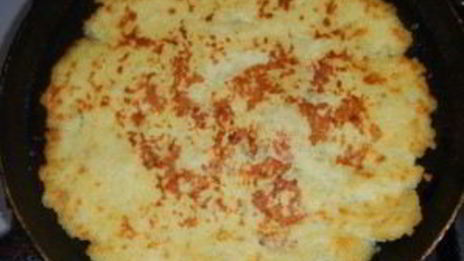 пицца на картофельной основе