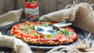 Пицца на курином тесте