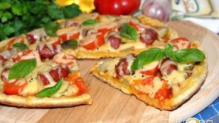 Пицца на сковороде