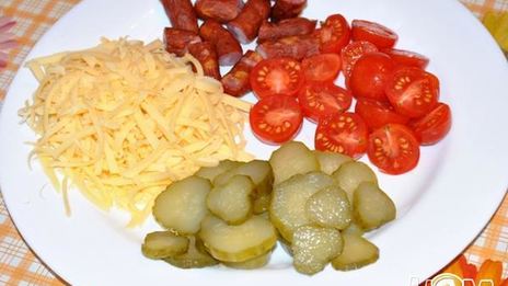 пицца на сковороде