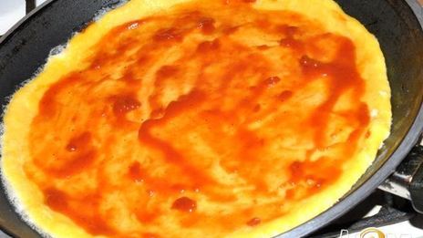 пицца на сковороде