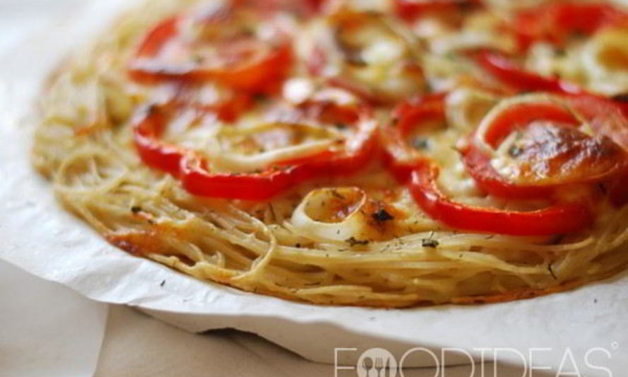 Рецепт пиццы на спагетти