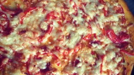 пицца с горчичкой