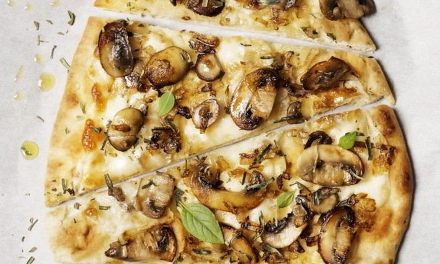 Рецепт пиццы с грибами