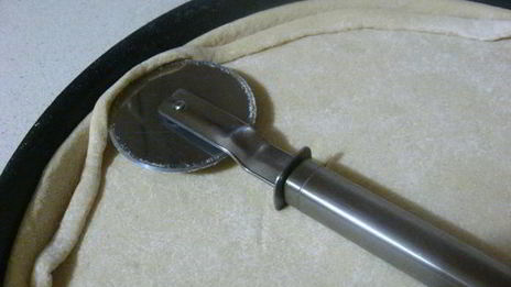 пицца с мидиями