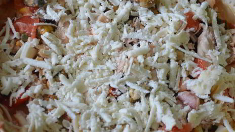 пицца с морепродуктами