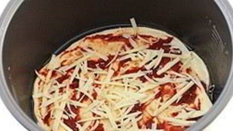 пицца с ветчиной в мультиварке