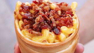 Пицца в рожке