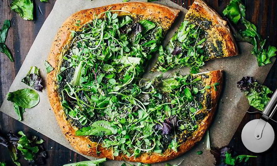 Рецепт пиццы зеленой богиня