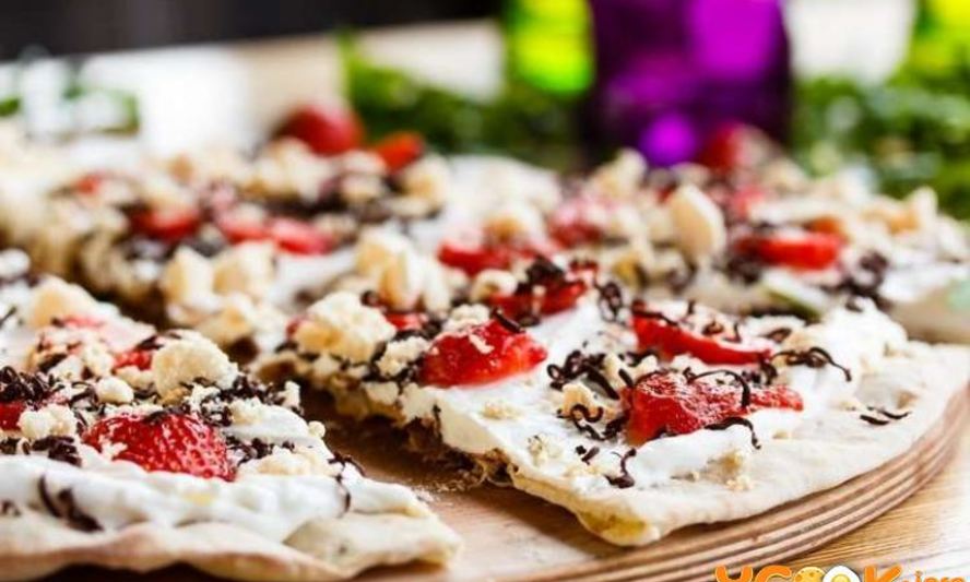 Рецепт сладкой пиццы