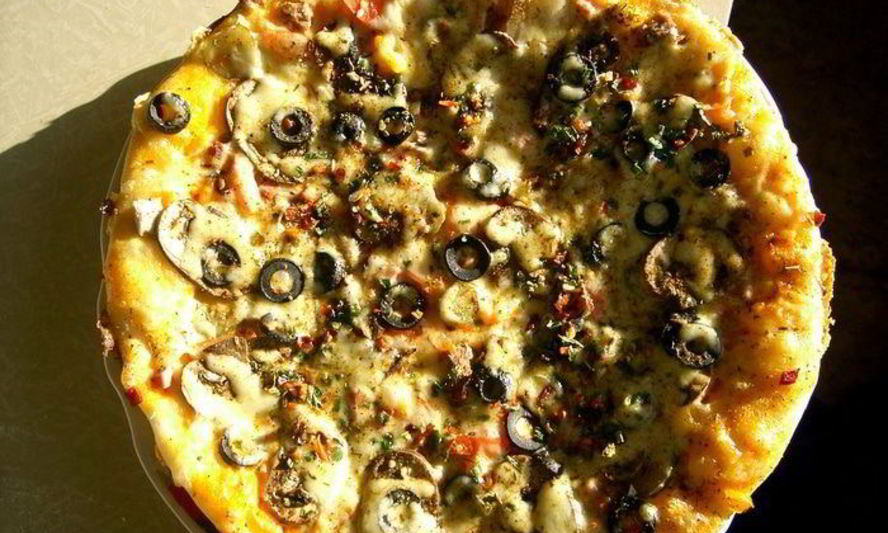 Рецепт солнечной пиццы