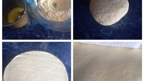 тыквенная пицца с розмарином