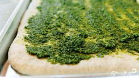 вегетарианская пицца на гриле