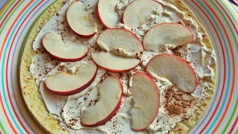 яблочная пицца