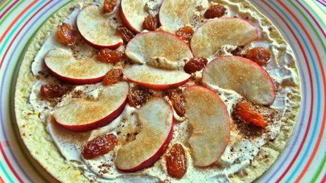 яблочная пицца