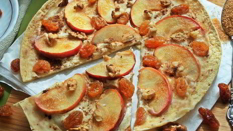 яблочная пицца