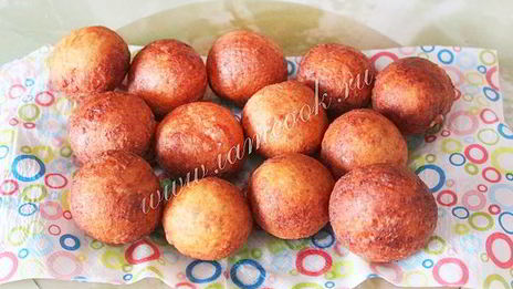 творожные пончики