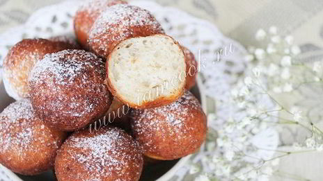 творожные пончики