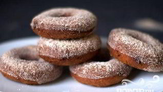 Яблочные пончики