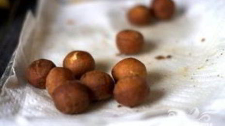 яблочные пончики